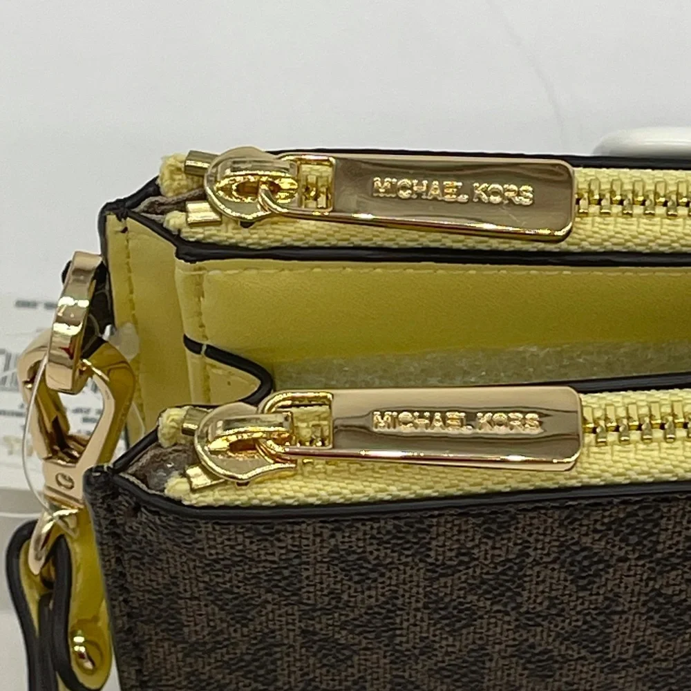 Michael Kors Large Double Zip Wallet Wristlet